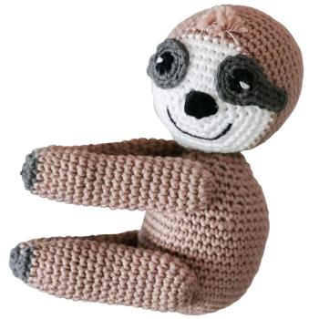 Preview: Häkel Set Faultier komplett - DIY Kreativset mit Garn, Nadel, Füllmaterial & Anleitung - Für Anfänger & Fortgeschrittene ab 12 Jahren - ca. 14cm Höhe