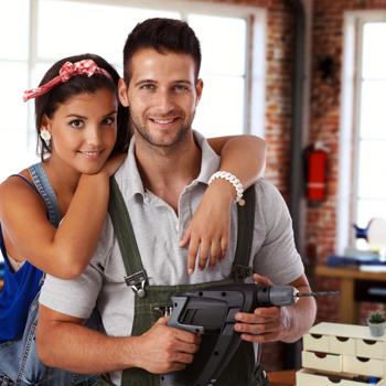 Preview: Schubladenbox Holz mit 6 Fächern - Kreativ gestalten & bemalen - Ordnungsbox für Kleinutensilien in Bastelecke, Werkstatt, Büro - H 28 x B 40 x T 20 cm