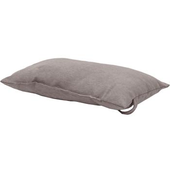 Preview: 4er-Set Universelles Kopfkissen für Garten- und Liegestühle, ca. 24 x 40 cm, taupe, für höchsten Komfort & Entspannung, stilvoll & langlebig