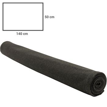 Preview: Moderner Tischläufer für den Innen- und Aussenbereich, anthrazit, 140 x 50 cm: Wetterfest, pflegeleicht & stilvoll, für Garten, Terrasse & Esszimmer