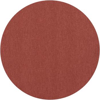 Moderne Tischdecke für den Innen- und Aussenbereich, terracotta, Ø 160 cm: Wetterfest, pflegeleicht & stilvoll, für Garten, Terrasse & Esszimmer