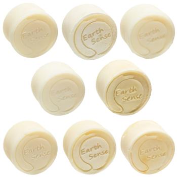 Festes Bio Shampoo 8x100g - Palmölfrei Vegan & Handgefertigt - Mit 77% kaltgepressten Bio-Ölen & Arganöl - 8 Duftnoten