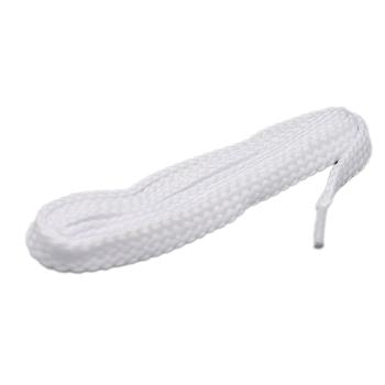 Preview: 2 Paar Robuste Schuhbändel - Flache Schnürsenkel Weiss 90 cm aus 100% Polyester - Langlebig & Stabil für Sportschuhe, Halbschuhe & Sneaker - Sicherer Halt