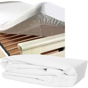 Anti-Milben Matratzenschoner - Fleece, weiss, 180x200cm - Schutz vor Verunreinigungen, Milben & für gesunden Schlaf - 100% Baumwolle - waschmaschinenfest