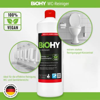 Preview: 2er-Set WC-Reinigungsgel-Konzentrat, 100% vegan, pH 2,3, 1 Liter