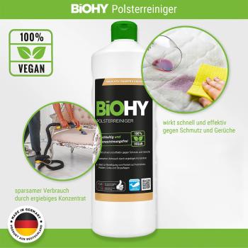 Preview: Hochleistungs-Polsterreiniger Konzentrat, 1L – 100% Vegan, pH 9, Nachhaltig & Kennzeichnungsfrei – Kraftvolle Reinigung, Made in Germany