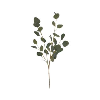 Preview: 3er-Set Künstlicher Eukalyptus-Strauch - Stilvolle Deko ganzjährig ohne Pflege - Langlebig Polyester, PE, Draht, grün - 98 cm für Vase/Kranz