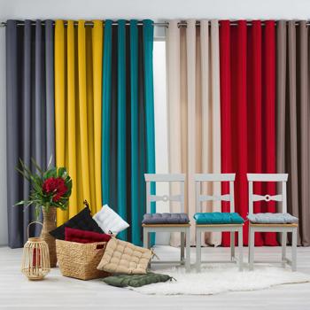 Preview: 4er-Set Stuhlkissen gesteppt aus Polyester - Sitzkissen mit Bändchen, khaki, 40x40 cm - Für drinnen & geschützten Aussenbereich - Exzellenter Sitzkomfort