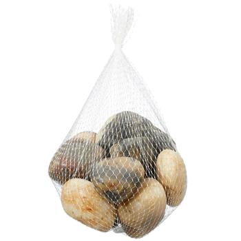 Dekosteine ’’Bachstein’’ Natursteine - ca. 1kg - Natürliches Dekomaterial für Zuhause & Zengärten - Ideal zum Basteln & Verzieren - Vielseitig einsetzbar