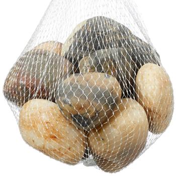 Preview: Dekosteine ’’Bachstein’’ Natursteine - ca. 1kg - Natürliches Dekomaterial für Zuhause & Zengärten - Ideal zum Basteln & Verzieren - Vielseitig einsetzbar