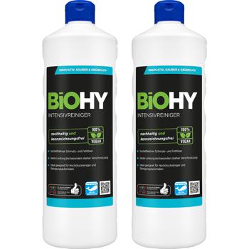 2er-Set Intensivreiniger 1L - Vegan, biologisch abbaubar & kennzeichnungsfrei - Für Hochdruckreiniger & Automaten - Gegen starken Schmutz & Fett - Made in Germany