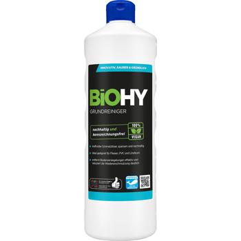 Preview: Boden- & Grundreiniger, 1 Liter - Vegan, nachhaltig, kennzeichnungsfrei - Hocheffektiv für Fliesen, Linoleum, PVC - Reinigt & pflegt in einem Schritt