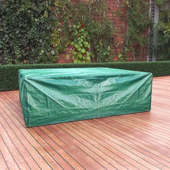 XL Abdeckhaube für Gartenmöbel 250x80x210 cm – wetterfest, reissfest & UV-beständig – schützt die gesamte Garnitur vor Regen, Schmutz & Sonne