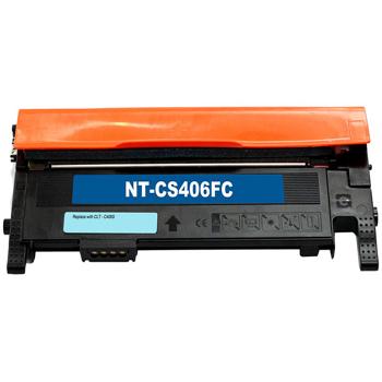 iColor Toner für Samsung Xpress C410W-C460W-C460FW cyan - Alternative zum Original - 1.500 Seiten A4-CLT-K406S-CLP-360-CLX-3300 Serie