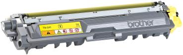 Brother Original Tonerkartusche TN-241Y Gelb - Zuverlässige Qualität für professionelle Ausdrucke - Hohe Reichweite (1.400 Seiten A4)