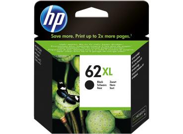 Original HP 62XL Tintenpatrone Schwarz - Kristallklare Druckqualität & 600 Seiten - Für HP DeskJet/Envy/OfficeJet Modelle (C2P05AE)