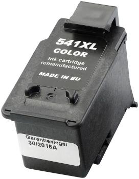 iColor Recycelte Tintenpatrone CL-541XL - Leuchtende Farben & hohe Qualität - 16ml für Canon Pixma MG 2100-4250 & MX 370-535 - Umweltfreundlich