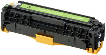 Kompatibler HP CE410A / 305A Toner schwarz - iColor Markentoner für HP LaserJet Pro Serien - gestochen scharfes Druckbild - bis 2.200 Seiten