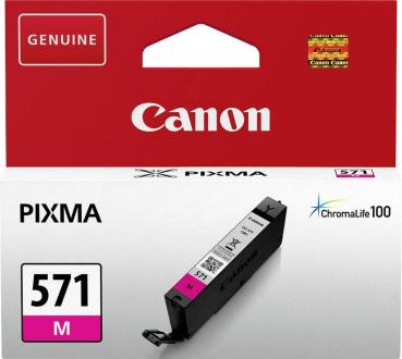 Canon CLI-571M Original Tintenpatrone magenta - 7ml - für brillante Ausdrucke - kompatibel Canon Pixma MG 5700/6800/7700 & TS 5000/6000/8000/9000