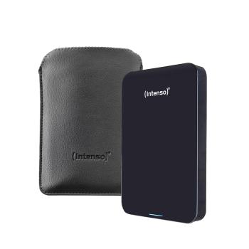 Memory Drive Externe Festplatte 2,5" 1TB USB 3.0 schwarz inkl. Tasche