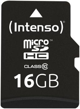 Preview: microSDHC-Speicherkarte 16 GB Class 10 - ideal für MP3-Player, Smartphones & Digitalkameras - bis 25 MB/s Lesen/10 MB/s Schreiben - inkl. SD-Adapter