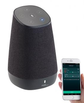 Preview: Mobiler WLAN-Multiroom-Lautsprecher mit Amazon Alexa und Akku - 30 Watt Spitzenleistung - AirPlay, Bluetooth 4.0 & AUX - App-Steuerung für iOS/Android