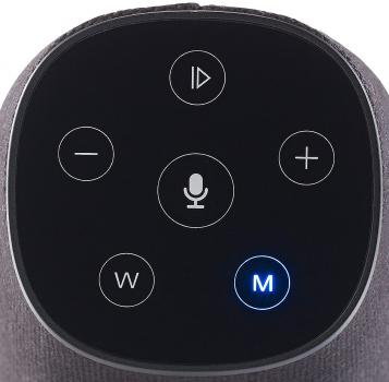 Preview: Mobiler WLAN-Multiroom-Lautsprecher mit Amazon Alexa und Akku - 30 Watt Spitzenleistung - AirPlay, Bluetooth 4.0 & AUX - App-Steuerung für iOS/Android