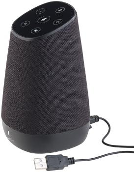 Mobiler WLAN-Multiroom-Lautsprecher mit Amazon Alexa und Akku - 30 Watt Spitzenleistung - AirPlay, Bluetooth 4.0 & AUX - App-Steuerung für iOS/Android