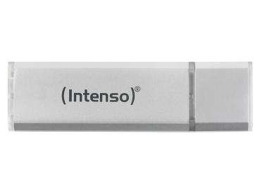 Preview: Intenso Ultra Line USB-3.0-Speicherstick 256 GB - Blitzschnelle Datenübertragung bis 70 MB/s für PC, Mac & Handy - Robustes Aluminium-Gehäuse in Silber