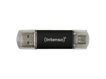 Preview: USB-Stick Twist Line 32 GB - Datenübertragung 70 MB/s für PC, Mac, Android - USB-C & USB-A 3.2 Gen 1x1 Aluminiumgehäuse - Anthrazit