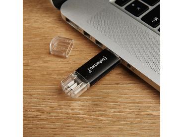 Preview: USB-Stick Twist Line, 128 GB mit USB 3.2 Typ A & USB Typ C