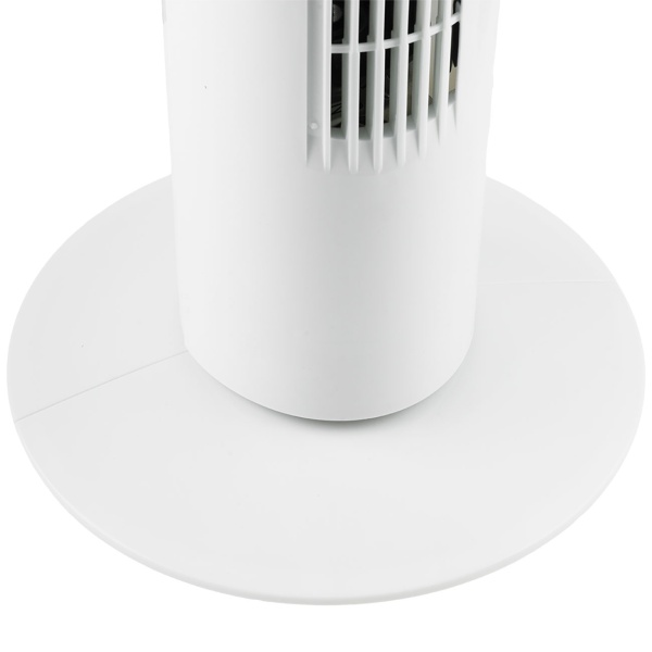 Effektiver Turmventilator: 3 Geschwindigkeiten & 90 Grad Oszillation – Platzsparender Standventilator mit Schwenkmodus für Büro, Wohn- & Schlafzimmer