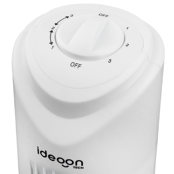 Effektiver Turmventilator: 3 Geschwindigkeiten & 90 Grad Oszillation – Platzsparender Standventilator mit Schwenkmodus für Büro, Wohn- & Schlafzimmer