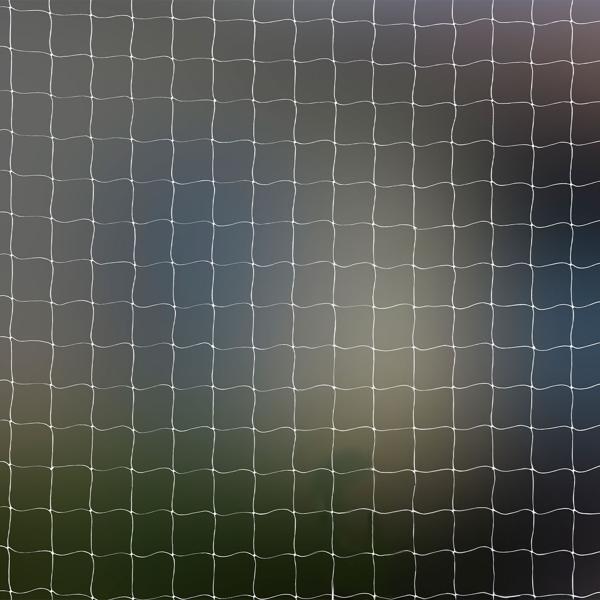 Flexibles Katzen Sicherheitsnetz, weiss, 8 x 3 m: Robust & wetterbeständig. Absturzsicherung für Balkon, Terrasse & Fenster