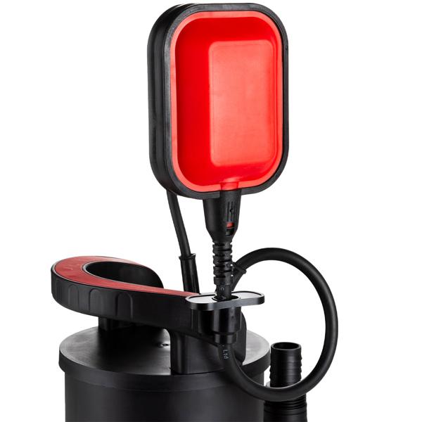 Leistungsstarke Tauchpumpe mit Schwimmerschalter (400W), 7m, ideal für Klar- & Schmutzwasser, robust, zuverlässig