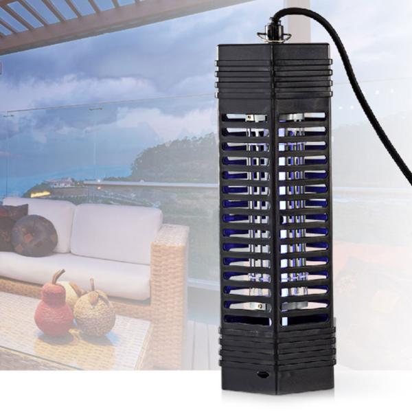 Effektiver Insektenvernichter Lichtfalle mit UV-Licht (bis 50m²): Mücken, Fliegen, Motten sicher & geruchlos loswerden, Ideal für Wohnräume, Küche, Büro, zuverlässiger Insektenschutz