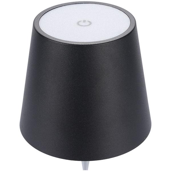 Edle Akku Flaschenlampe Schwarz: Dimmbar, 3 Lichtfarben: Verwandelt Flaschen in stimmungsvolle Leuchten