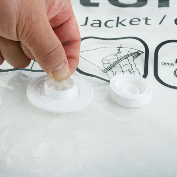 4er-Set Vakuum-Beutel mit Kleiderhaken, 67 x 90 cm: Ein effiziente Kleiderhülle für Bettwäsche & Kleidung - Schützen Sie Ihre Textilien