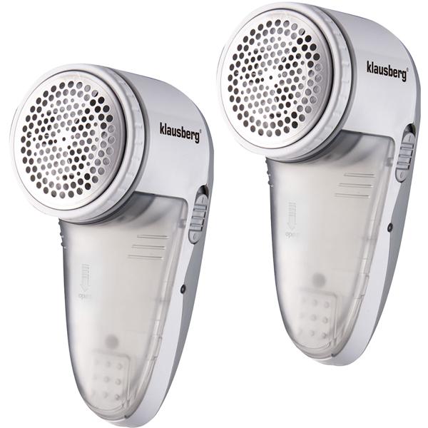 2er-Set Akku-Fusselentferner mit Auffangbehälter: Effizient, kabellos & schonend, für Kleidung, Möbel & Textilien, wiederaufladbar, leicht zu reinigen