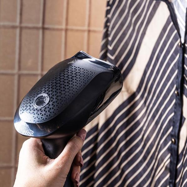 Tragbarer 1500 Watt Dampfglätter, schwarz-roségold: 400 ml Tank, für schnelles Glätten und ein perfekt faltenfreies Aussehen
