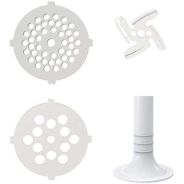 Manueller Fleischwolf mit Wurstfüller: Für Hackfleisch, Wurst & mehr, handbetrieben, langlebig & praktisch