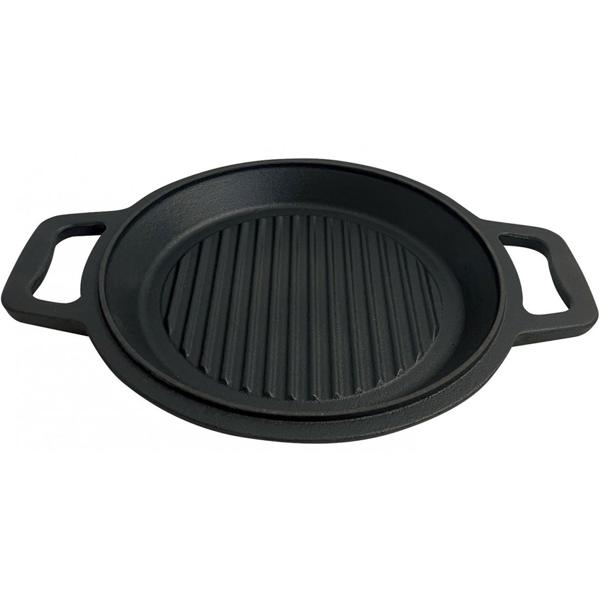 Traditioneller Dutch Oven aus Gusseisen, 8 Liter, Lagerfeuertopf für perfekte Schmorgerichte, Brot & mehr, Outdoor-Kochen leicht gemacht