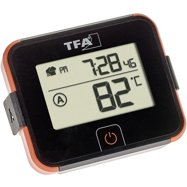 Smartes Grill- & Bratenthermometer mit 2 Temperatur-Sonden, bis +246 °C, für BBQ, Grill, Smoker, Backofen