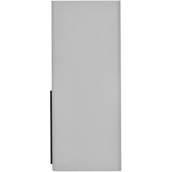 Multifunktionaler Digitalwecker, grau-gelb: Mit Stiftehalter & Temperaturanzeige, für Büro, Schlafzimmer & Schreibtisch