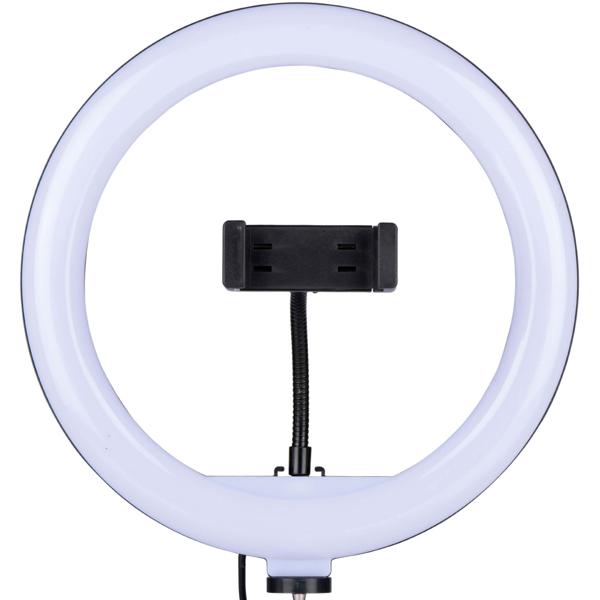 Profi LED Ringlicht mit Handyhalterung und Stativ, 150 LEDs, Ø 26 cm: Perfekt für TikTok, YouTube & Videocalls