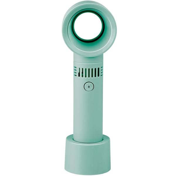 Hand- & Tischventilator, Grün, Akku: 3 Stufen, leise & tragbar – Die perfekte mobile Erfrischung fur Zuhause & unterwegs