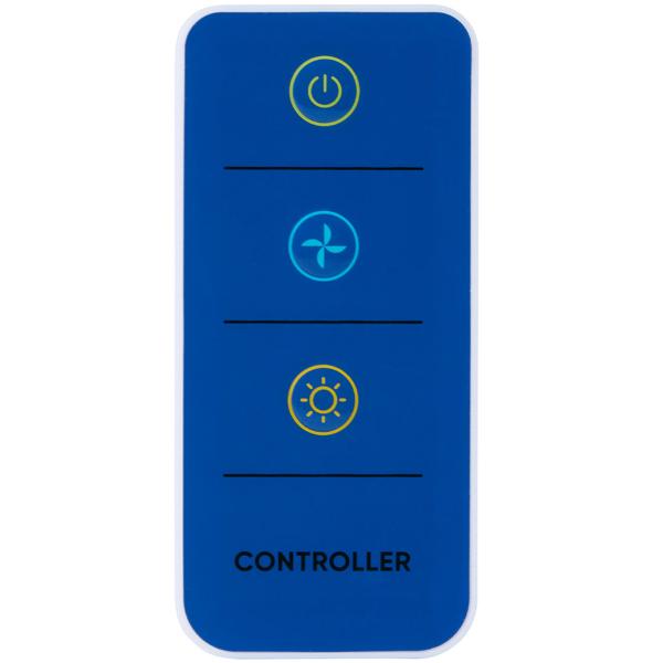 Akku Tischventilator mit LED-Beleuchtung, weiss: Kompakt, leise & tragbar – Ideal für Schreibtisch, Camping