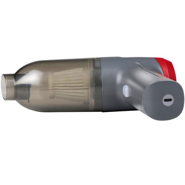 2-in-1 Akku Autostaubsauger: Leistungsstarker Mini Handsauger, 12000Pa Saug- & Blasfunktion, USB-C, 5 Düsen, kabellos & kompakt