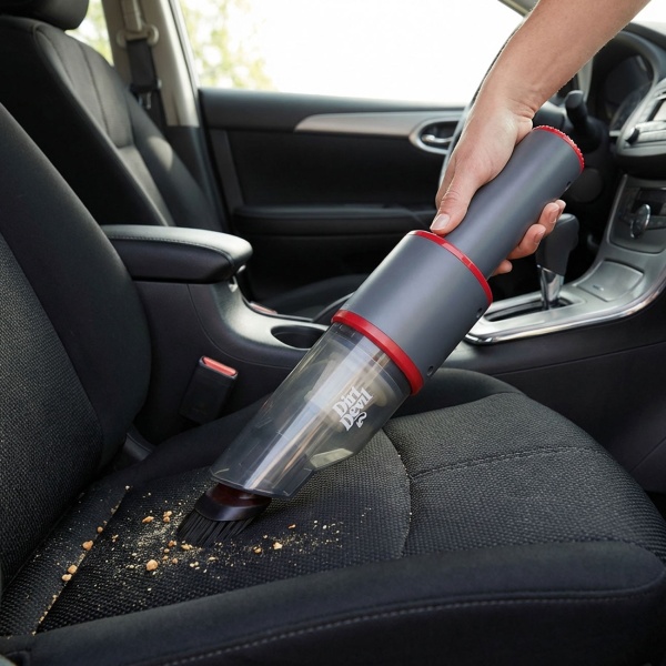 Autostaubsauger 12V: Starker Handstaubsauger für PKW & Wohnmobil, 3000Pa Saugkraft, kompakt & leicht, inkl. Bürste & Fugendüse