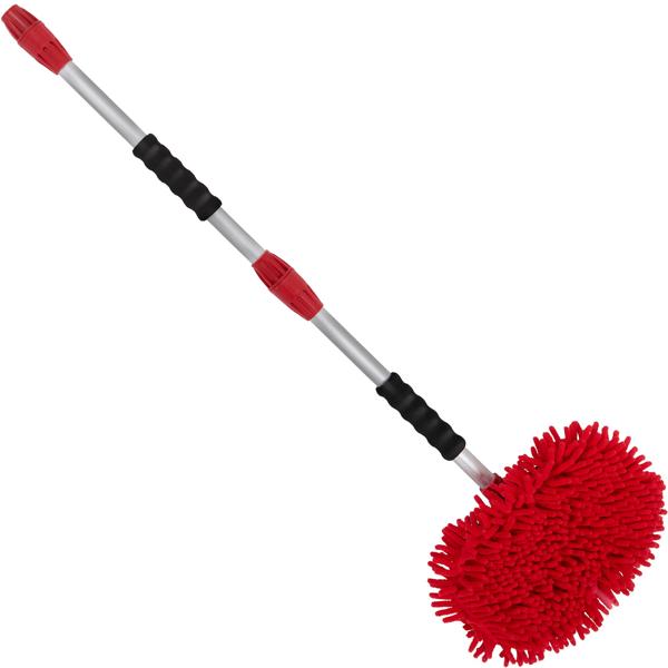 Autowaschbürsten-Set mit Wasseranschluss: Schonende Felgen- & Karosseriebürsten für makellose Reinigung, Ideal für Auto, Motorrad & Wohnmobil